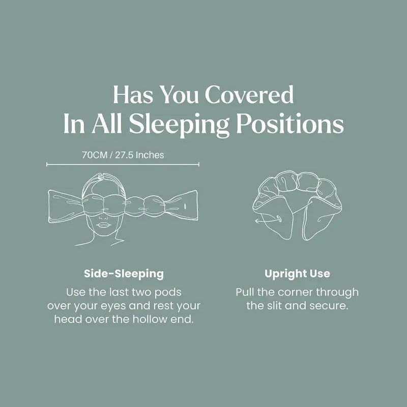 Nodpod Sleep Mask - The Weighted Blanket For Your Eyes